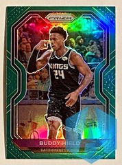 2020-21 Panini Prizm #36 Buddy Hield Green Prizm Holo Kings